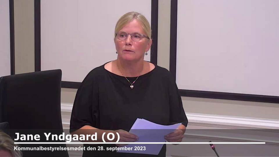 Nordfyn Kommune 28092023 Møde i kommunalbestyrelsen